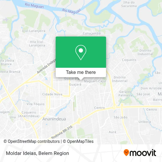 Moldar Ideias map