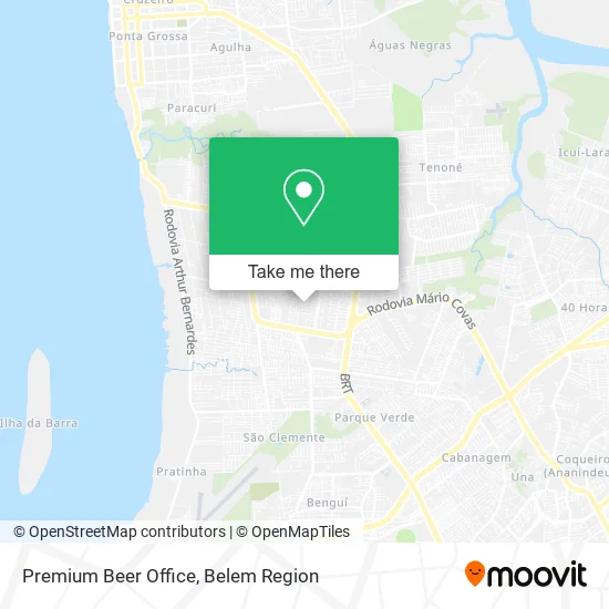 Premium Beer Office map