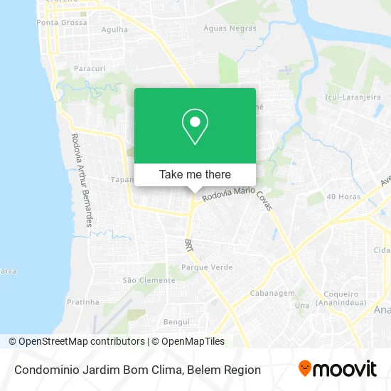 Condominio Jardim Bom Clima map