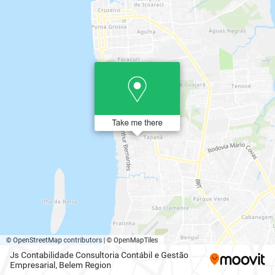 Js Contabilidade Consultoria Contábil e Gestão Empresarial map