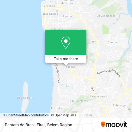 Pantera do Brasil Eireli map