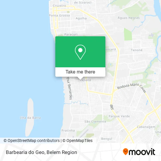 Barbearia do Geo map