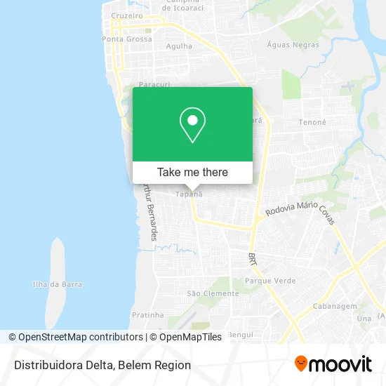 Distribuidora Delta map