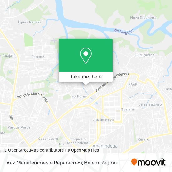 Vaz Manutencoes e Reparacoes map