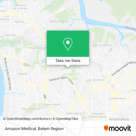 Amazon Medical map