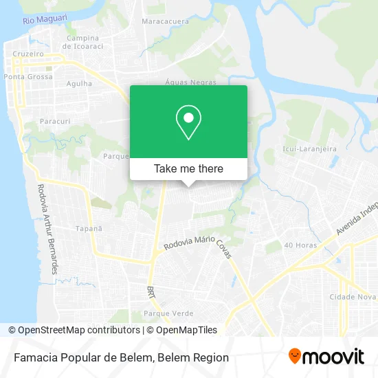 Famacia Popular de Belem map