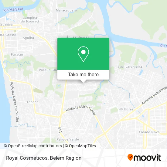 Royal Cosmeticos map