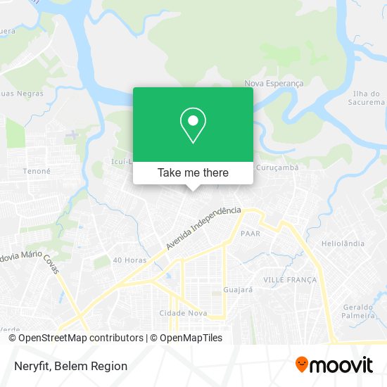 Neryfit map