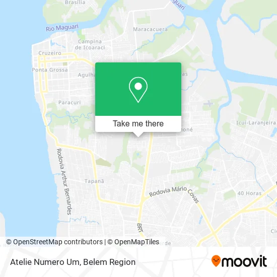 Atelie Numero Um map