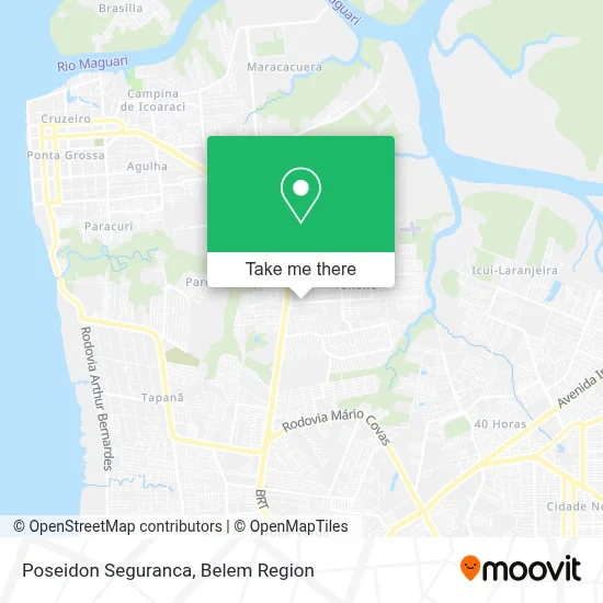 Poseidon Seguranca map