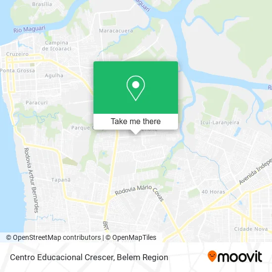 Centro Educacional Crescer map