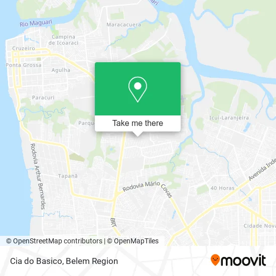 Cia do Basico map