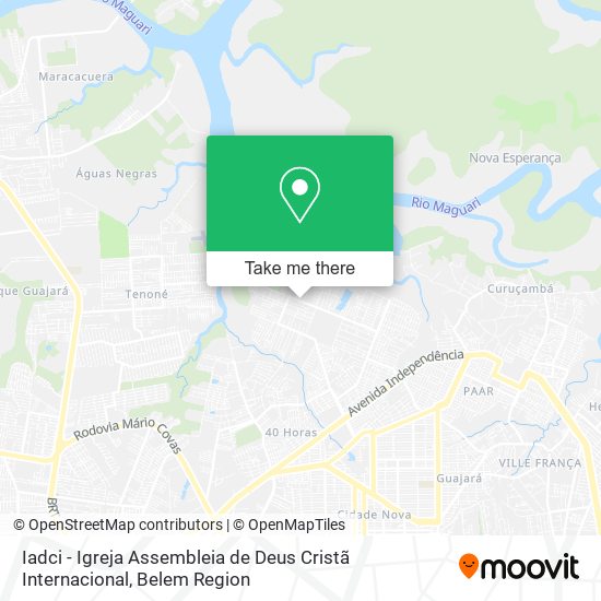 Iadci - Igreja Assembleia de Deus Cristã Internacional map