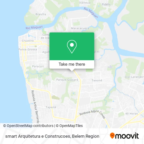 smart Arquitetura e Construcoes map