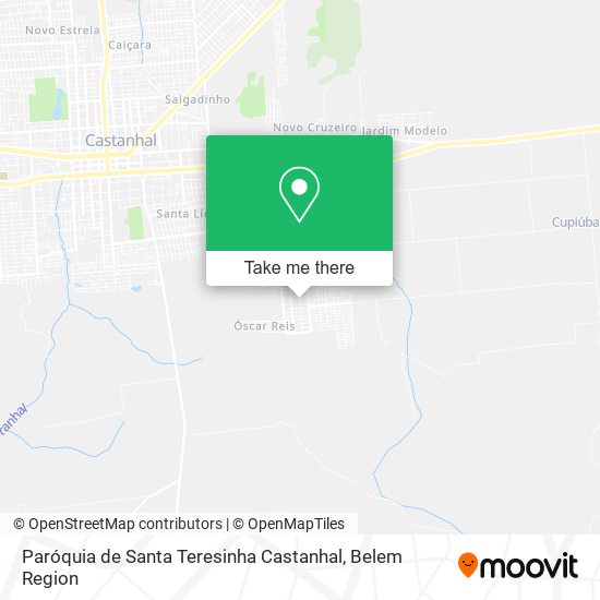 Paróquia de Santa Teresinha Castanhal map