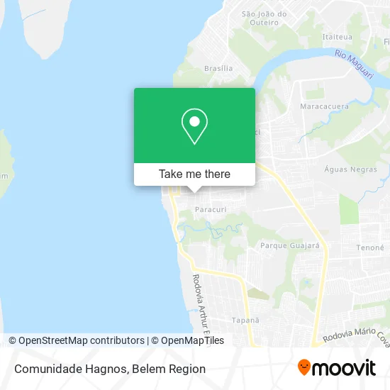 Comunidade Hagnos map