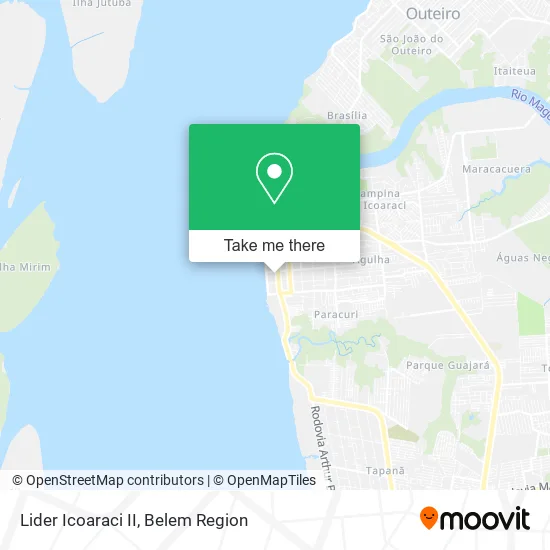 Lider Icoaraci II map