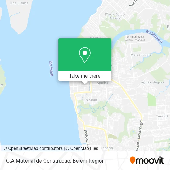 C.A Material de Construcao map