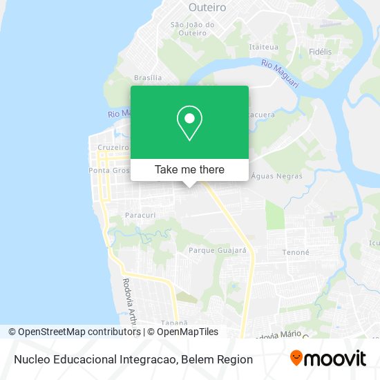 Nucleo Educacional Integracao map