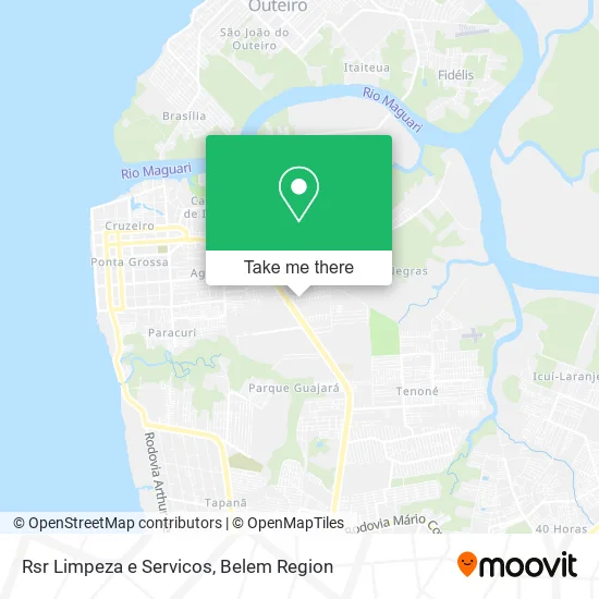 Rsr Limpeza e Servicos map