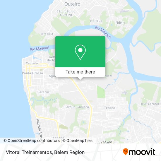 Vitorai Treinamentos map