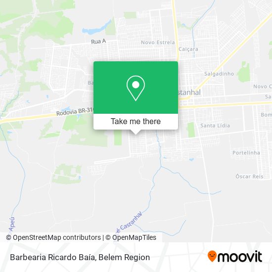 Barbearia Ricardo Baía map