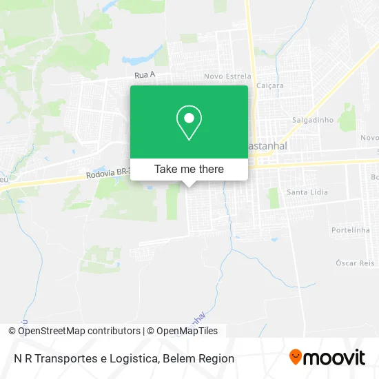 N R Transportes e Logistica map