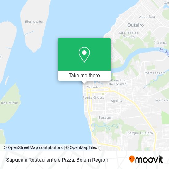 Sapucaia Restaurante e Pizza map
