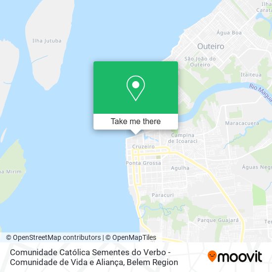 Comunidade Católica Sementes do Verbo - Comunidade de Vida e Aliança map