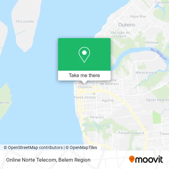 Online Norte Telecom map