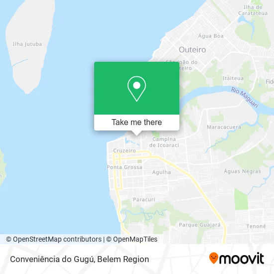 Conveniência do Gugú map