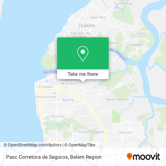 Pasc Corretora de Seguros map