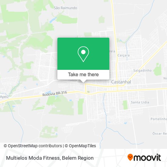 Mapa Multielos Moda Fitness