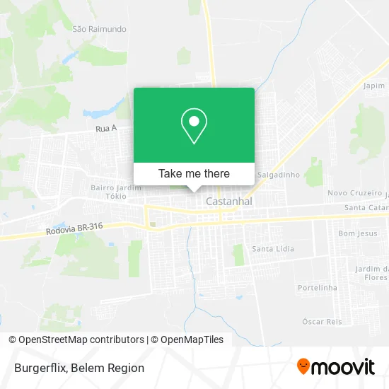 Burgerflix map