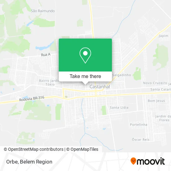 Orbe map