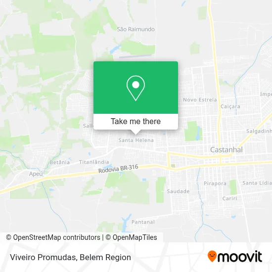 Viveiro Promudas map