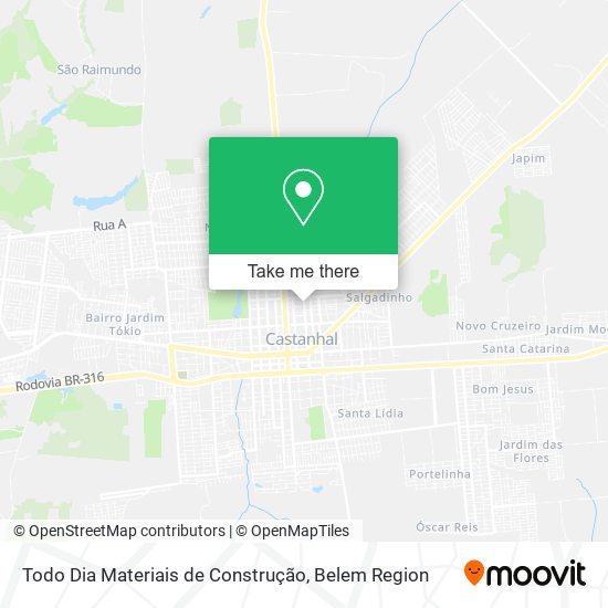 Todo Dia Materiais de Construção map