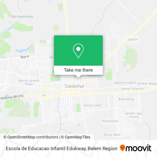 Escola de Educacao Infantil Edukway map
