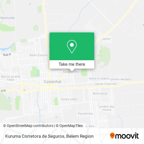 Kuruma Corretora de Seguros map