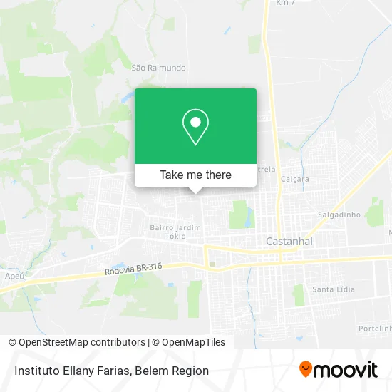 Instituto Ellany Farias map