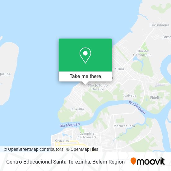Centro Educacional Santa Terezinha map