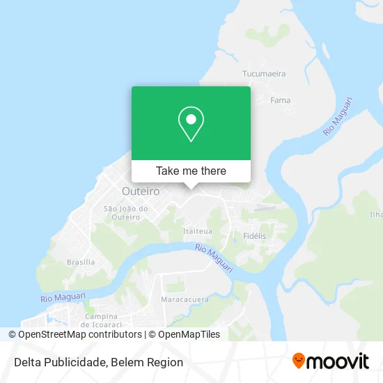 Delta Publicidade map