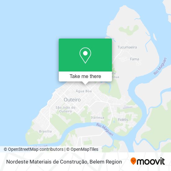 Nordeste Materiais de Construção map