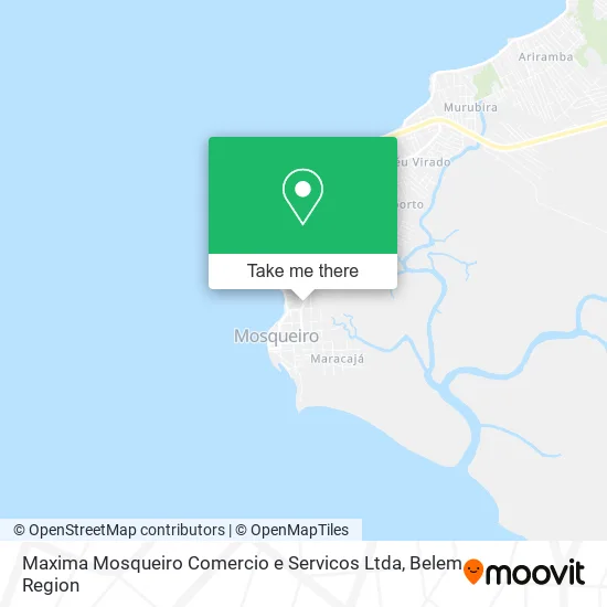 Maxima Mosqueiro Comercio e Servicos Ltda map