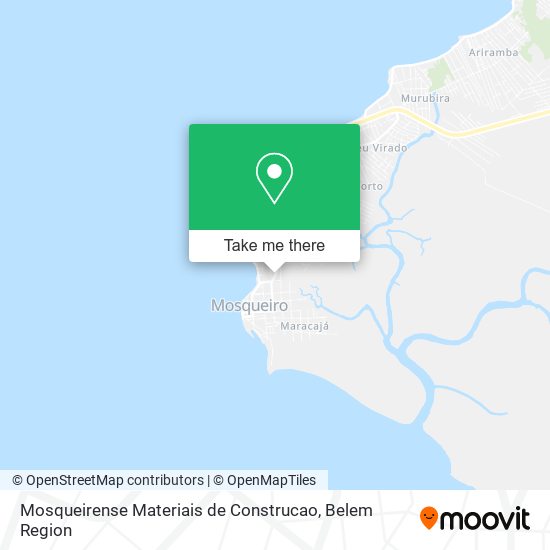 Mosqueirense Materiais de Construcao map