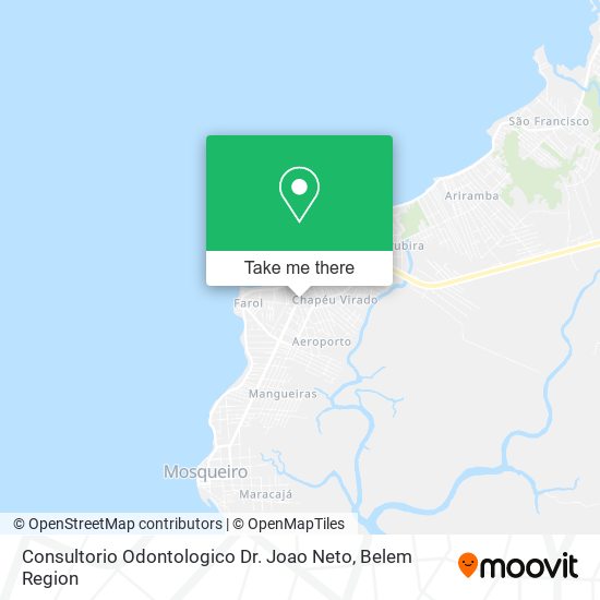 Consultorio Odontologico Dr. Joao Neto map