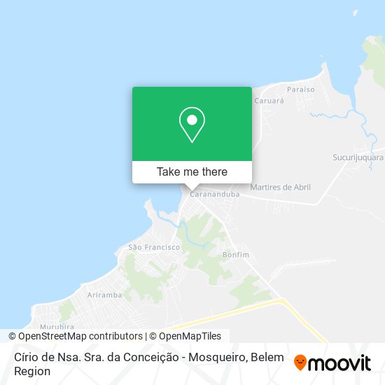 Círio de Nsa. Sra. da Conceição - Mosqueiro map