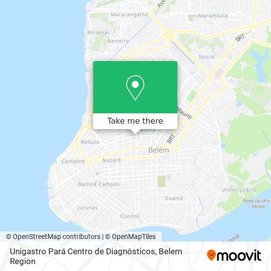 Unigastro Pará Centro de Diagnósticos map