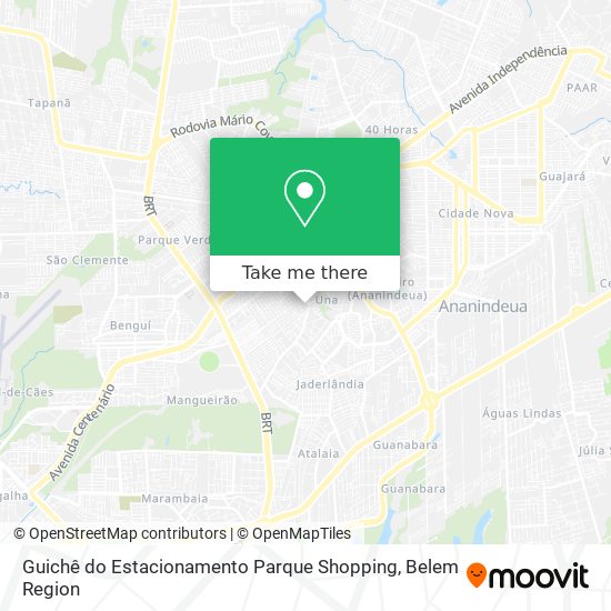 Guichê do Estacionamento Parque Shopping map