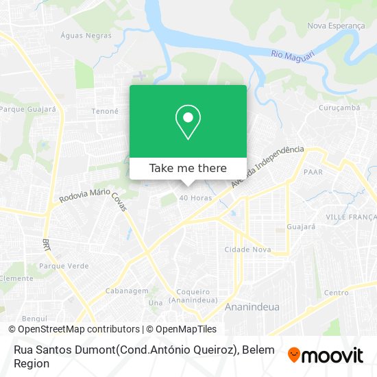 Rua Santos Dumont(Cond.António Queiroz) map